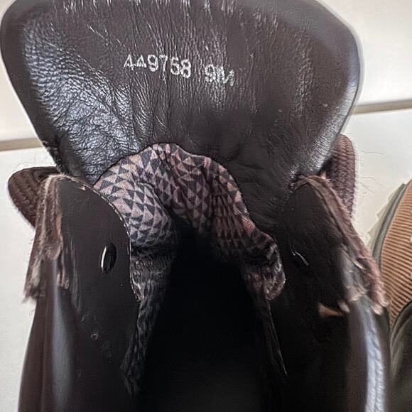 Aquatalia Women's Darya Weatherproof Leather-Trim Hiking Boot Brown Size 9 - Picture 6 of 8